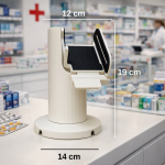 Dbpos 360 TS6 Yazarkasa pos Standı Dar Uzun Tüm Kasalara Uyumlu Beyaz