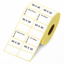Etiket Termal 50 x 30 2000 Li 2 Lİ